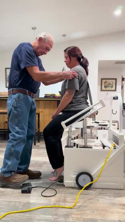 80 year old invents Mobility Assistance Device