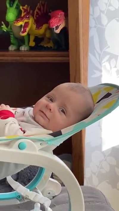 When your breastfed baby sees his next meal