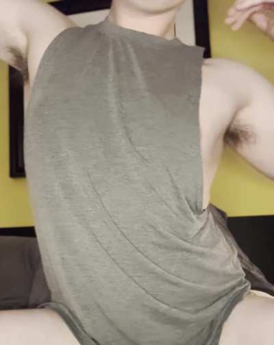 sweaty after the gym