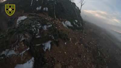 Combat action from UA forces. Location unknown. 