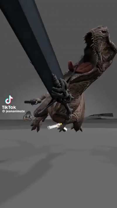 Dino may cry