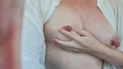 feeling engorged, come milk me and I'll do the same