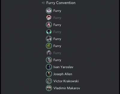 No furries
