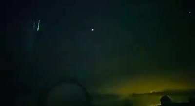 China is shining green lasers down to Earth from space from their satellites, this was near Hawaii