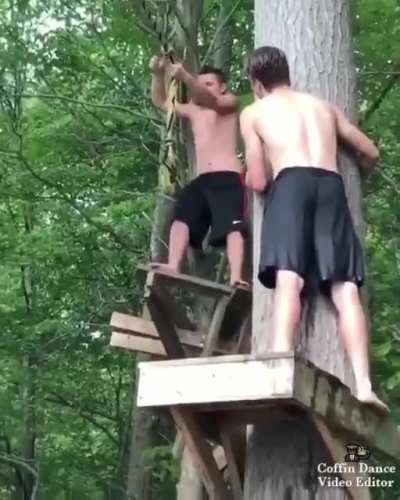 Tarzan says goodbye!