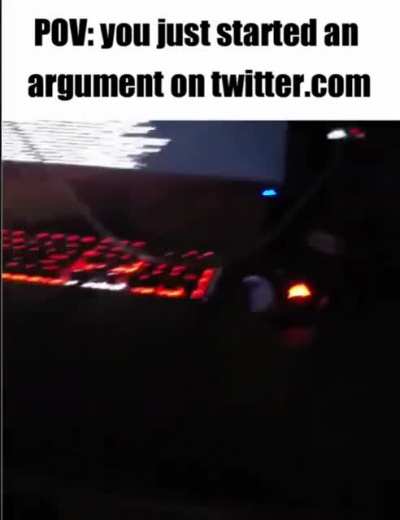 pov: ur on twitter