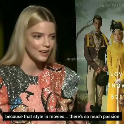 Anya on doing a Spanish speaking film