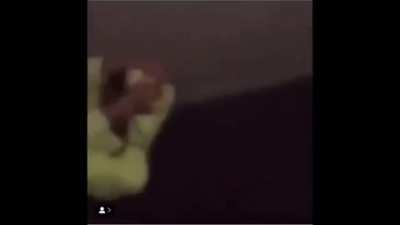 Dude posted a video to Instagram of him punching his girlfriend. 2 days later her dad saw the video and hunted him down. Here's both vids