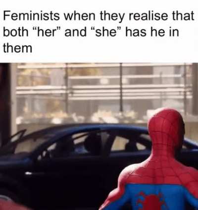 Checkmate feminist...