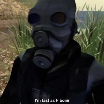 I'm fast as F boi