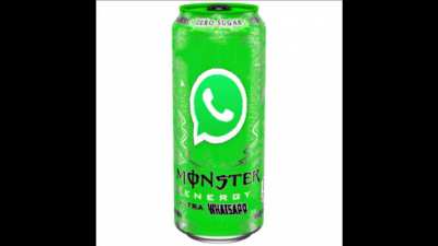 whatsapp monster 😳