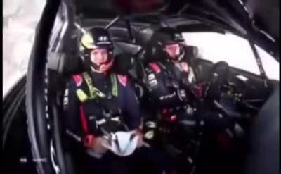 Would you look like this during a high speed crash and rollover?