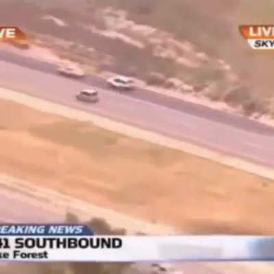 Not your typical high speed chase!!