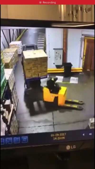 Close call