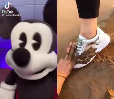 Mickey Reacts: Nice White Shoes