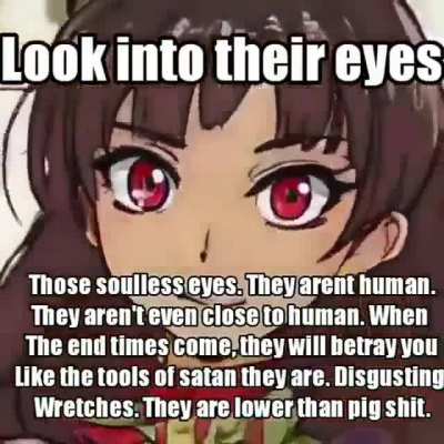 Anti-anime girl meme