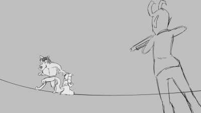 I just wanted to flex in Storyboard Pro to one of my favorite Ghost songs for fun.
