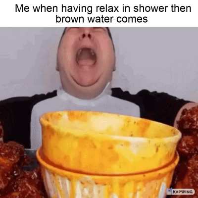 Shower brown