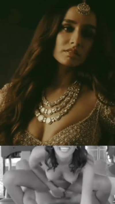 Shraddha Kapoor.. The daughter of infamous rapist.so you already know she's definitely into wildest fuck kinks imaginable.yeh pakka unn mein se hai jo chudai ka poora maza leti hai or uchal uchal k chudwati hai.chilla chilla k chudwati hai.galiyan sunke l