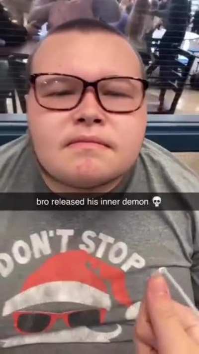 bro released his inner demon