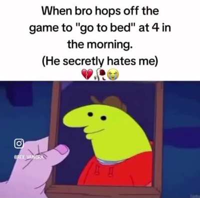 Bro 😞