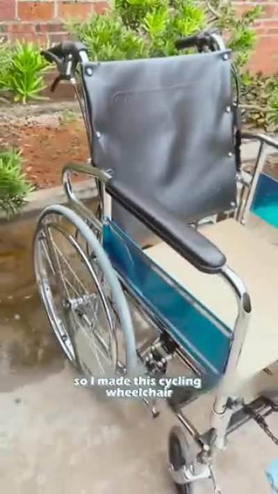 An amazing invention for handicapped!