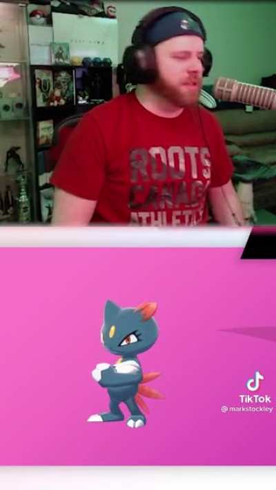 the guy was shiny hunting and got a little excited