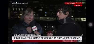 Russian woman destroy passport and says in interview that’s a shame be Russian right now.
