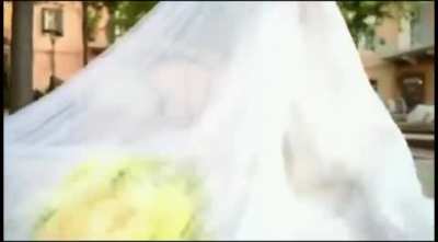 Bridal shoot during the beirut explosion