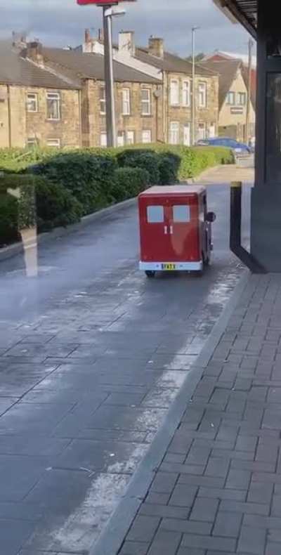 Just going through the drive-thru