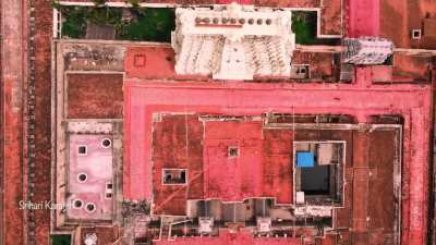 Ramanathaswamy Temple - Sky View