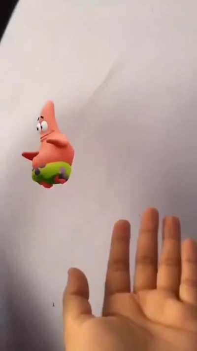 Patrick virando Patrick Estrela