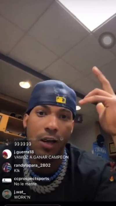 [Highlight] Wander Franco denies allegations on Instagram Live