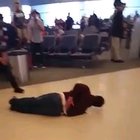 For not stopping at airport checking