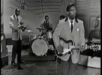 On 11/20/55 Bo Diddley became the 1st Rock'n'Roll artist banned from the Ed Sullivan show for life. Once in studio, Ed told Bo no one wanted to hear his music & to play a different song. Disappointed and insulted, Bo agreed, but then played his self-t