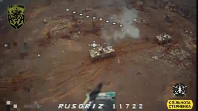 Ukrainian 501st Marine Battalion of the 36th Marine Brigade working in the vicinity of Krynky. Striking Russian vehicles and infantry on the bridgehead, left bank of Dnipro, Kherson.