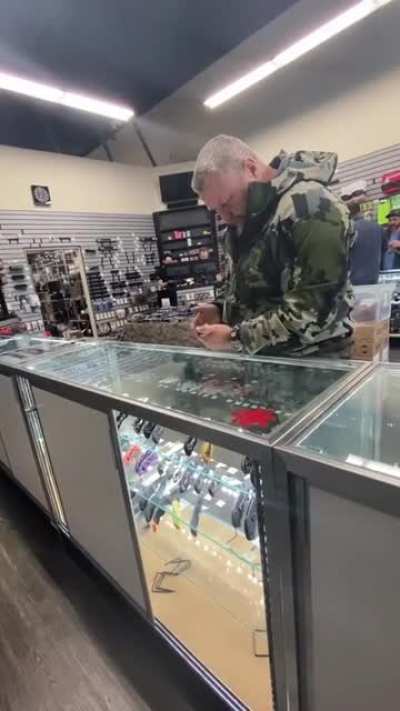 A lot of knife for $59.