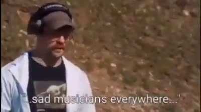 Blursed musician