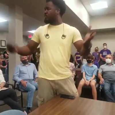 “How do I have two medical degrees if I’m sitting here oppressed?”