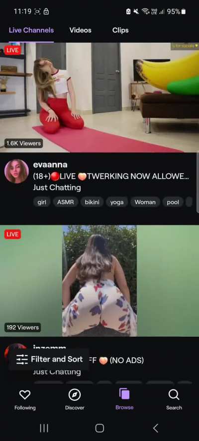 Twitch now.