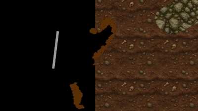 Simulation of how well spear penetrates target depending on entry angle