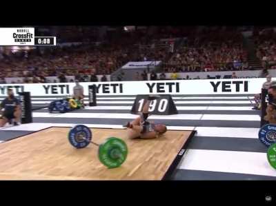 Dislocated elbow at Crossfit Games 2021