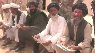 Afghan Elderly Asked If They Know About 9/11