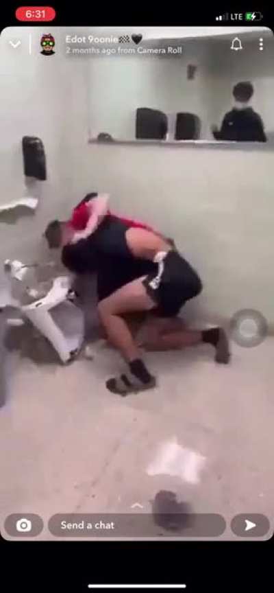 I had my first fight on Monday, im the guy in the red how did I do?