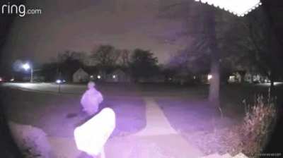 After stealing from the porch