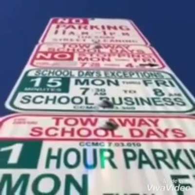 Far far away in the parking lot
