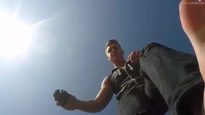 Male Feet Stomp POV