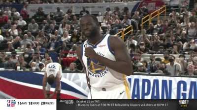 [Highlight] Rui Hachimura and Draymond Green address the Japanese crowd for their second game in Japan where Draymond Green professes his dream of living there in the future