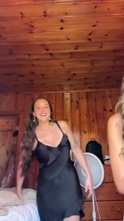 Gabi in dress 🥵