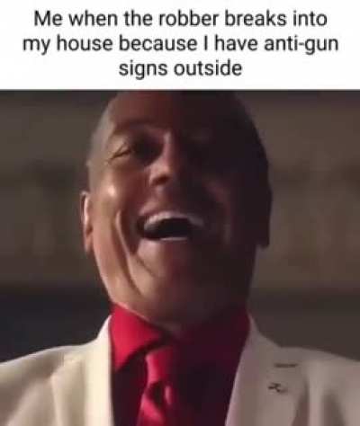 The shot missed and hit the neighbors dog because it was smoothbore